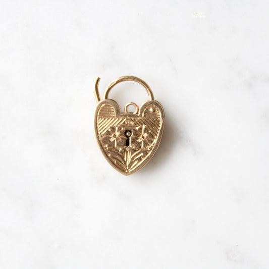 XL Floral Padlock