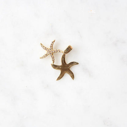 Double Starfish Charm