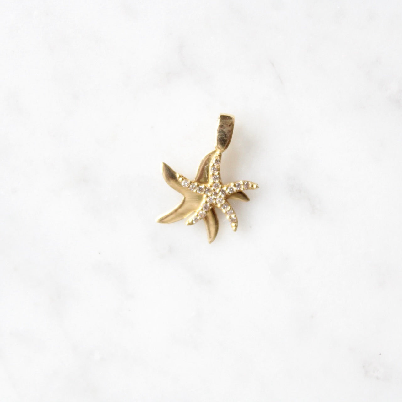Double Starfish Charm