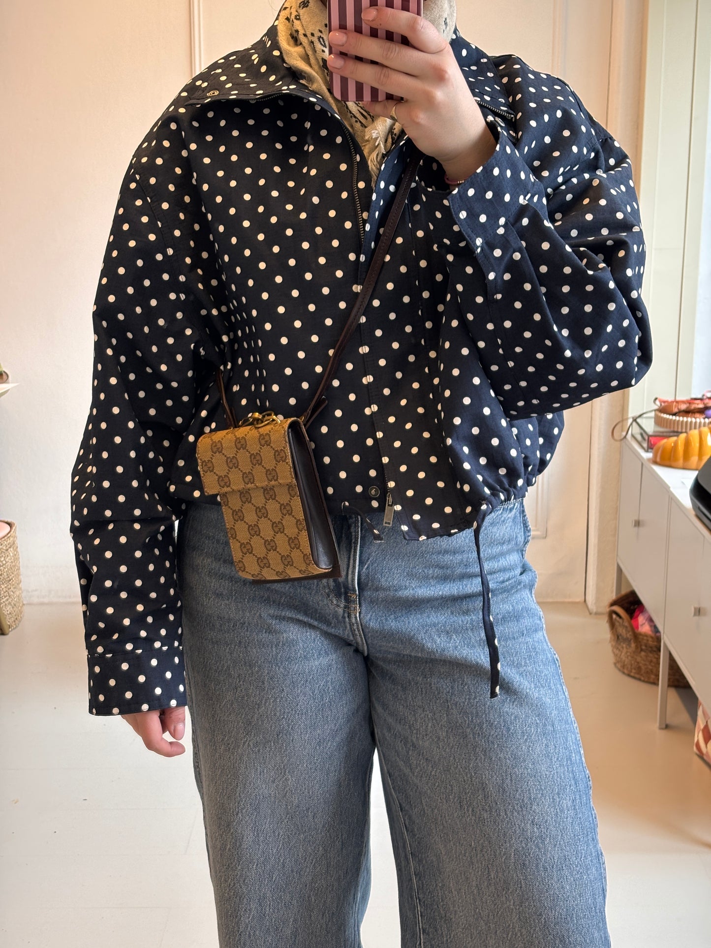 Gucci GG Canvas Shoulder Pouch