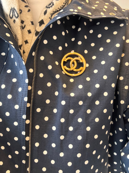 Chanel CC Logo Brooch