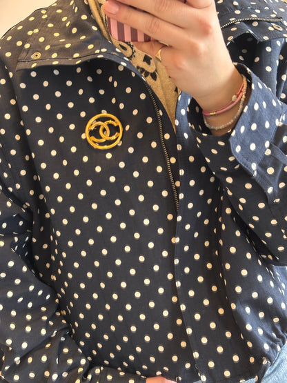 Chanel CC Logo Brooch