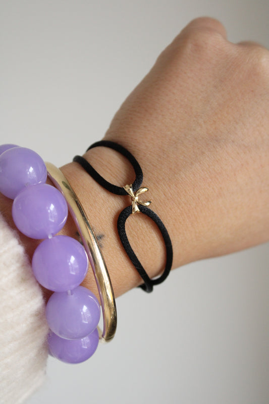Satin Bow Bracelet