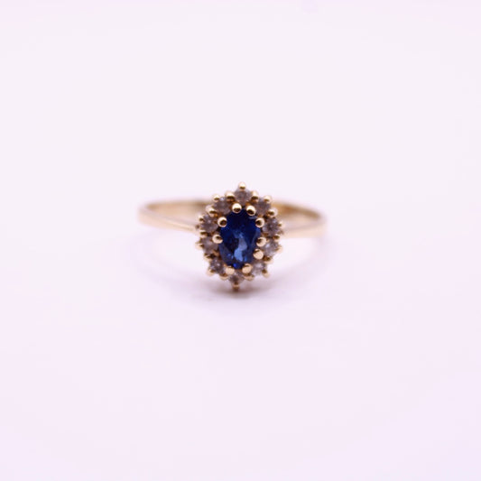 Sapphire Lady Di Ring