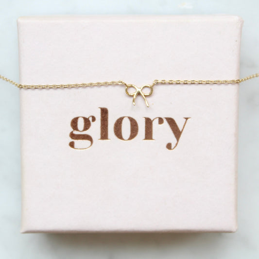 Bow Necklace