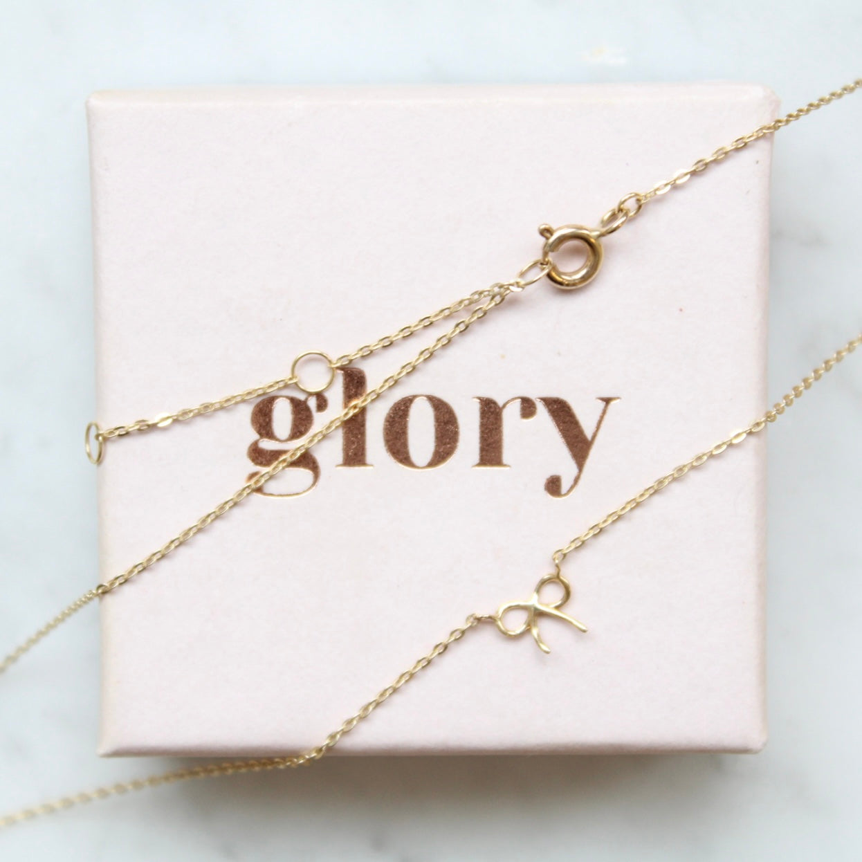 Bow Necklace