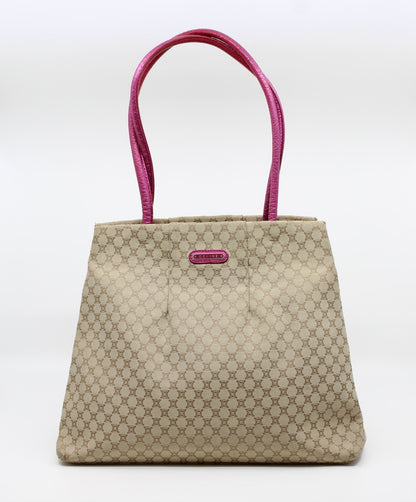 Celine Macadam Canvas Shoulder Bag