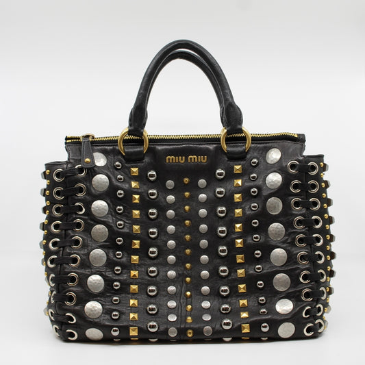 Miu Miu Studs Hand Bag
