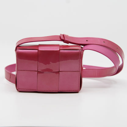 Bottega Veneta Intrecciato Enamel Shoulder Bag