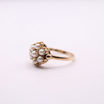 Pearl Flower Ring