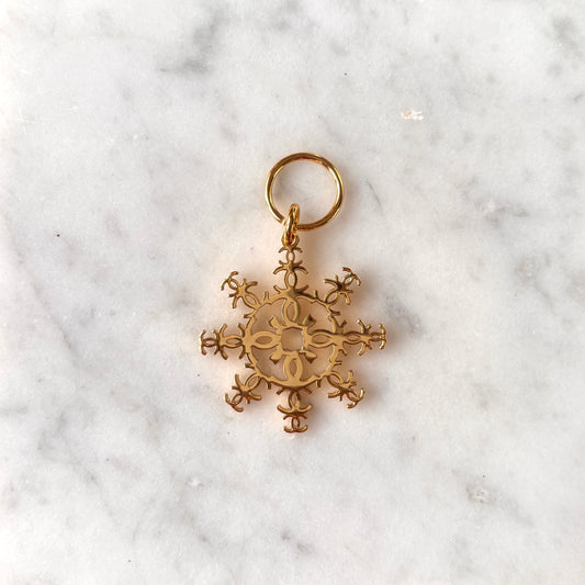 Chanel Snowflake Charm
