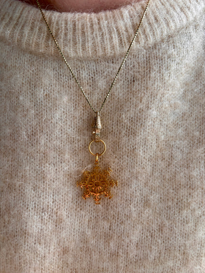 Chanel Snowflake Charm