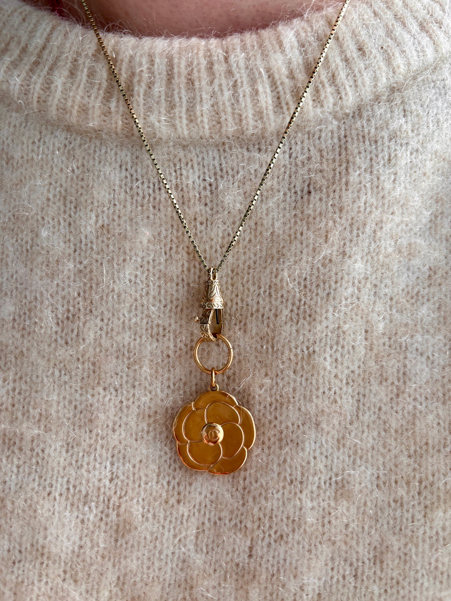 Chanel Camelia Charm