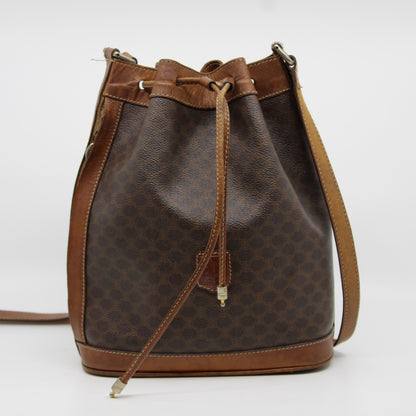 Celine Macadam Bucket Shoulder Bag