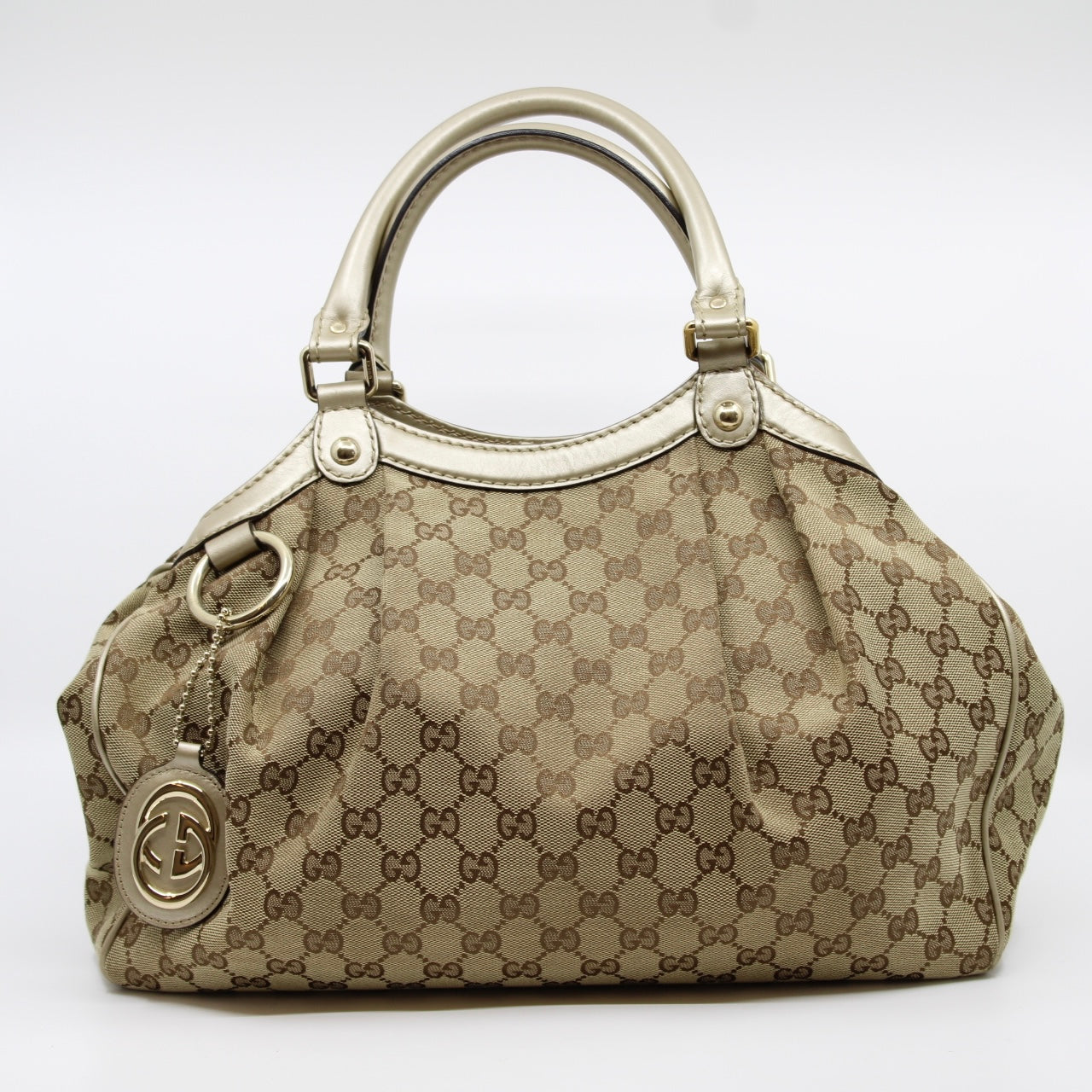 Gucci GG Canvas Sukey Hand Bag