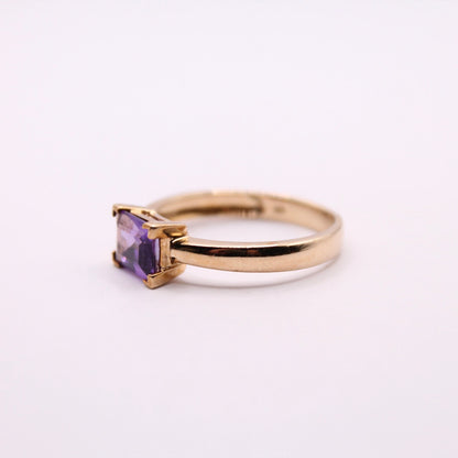 Single Amethyst Ring