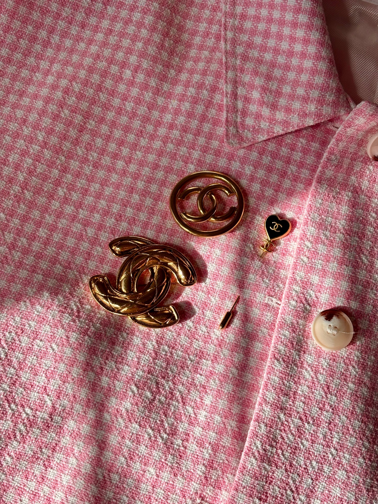 Chanel CC Brooch