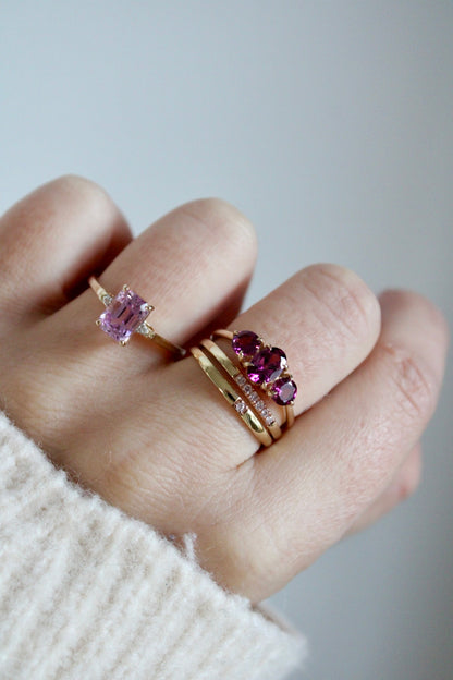 Pink Diamond Ring