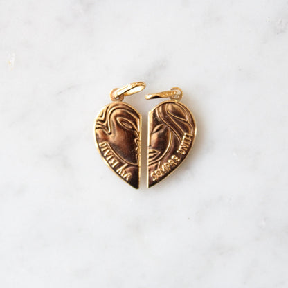Ultra Rare "Divisi Ma Sempre Uniti" Lovers/Friendship Pendants