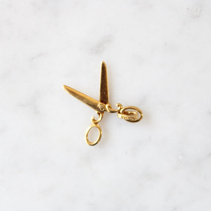 Ornate Scissors Charm
