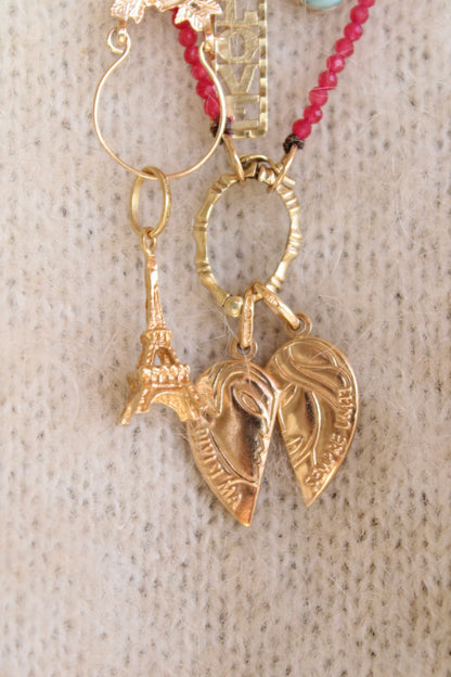 Ultra Rare "Divisi Ma Sempre Uniti" Lovers/Friendship Pendants