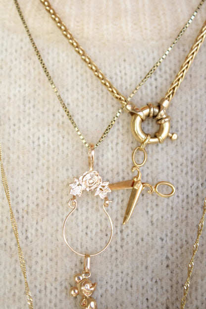 Ornate Scissors Charm