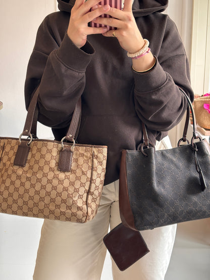 Gucci GG Canvas Hand Bag