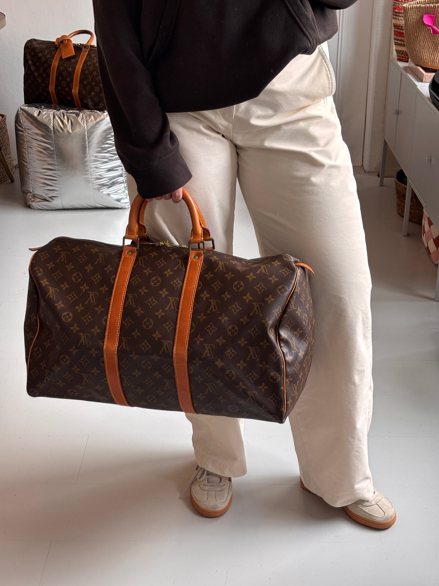 Louis Vuitton Keepall Boston 50