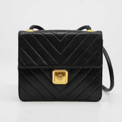 Chanel V Stitch Lamb Skin Shoulder Bag