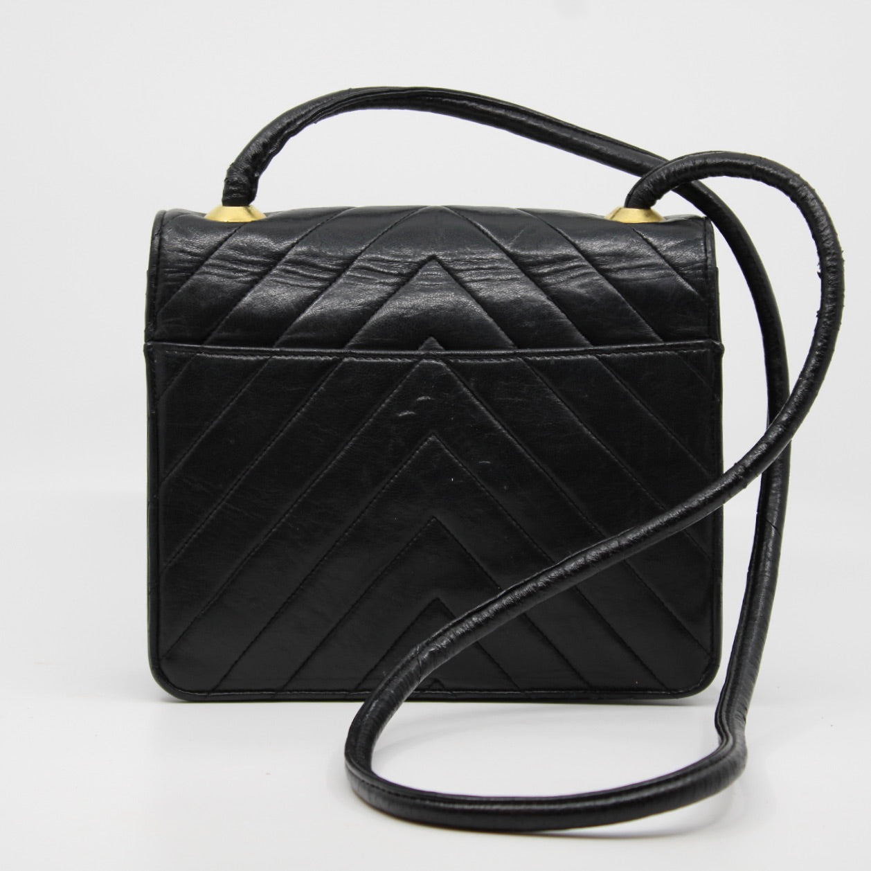 Chanel V Stitch Lamb Skin Shoulder Bag