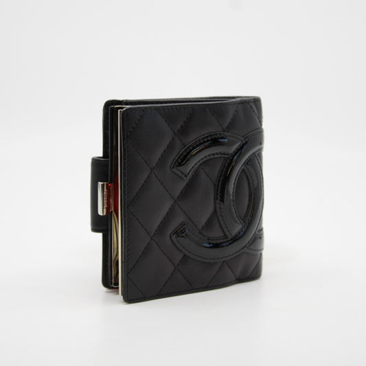 Chanel Cambon Line Calf Skin Wallet