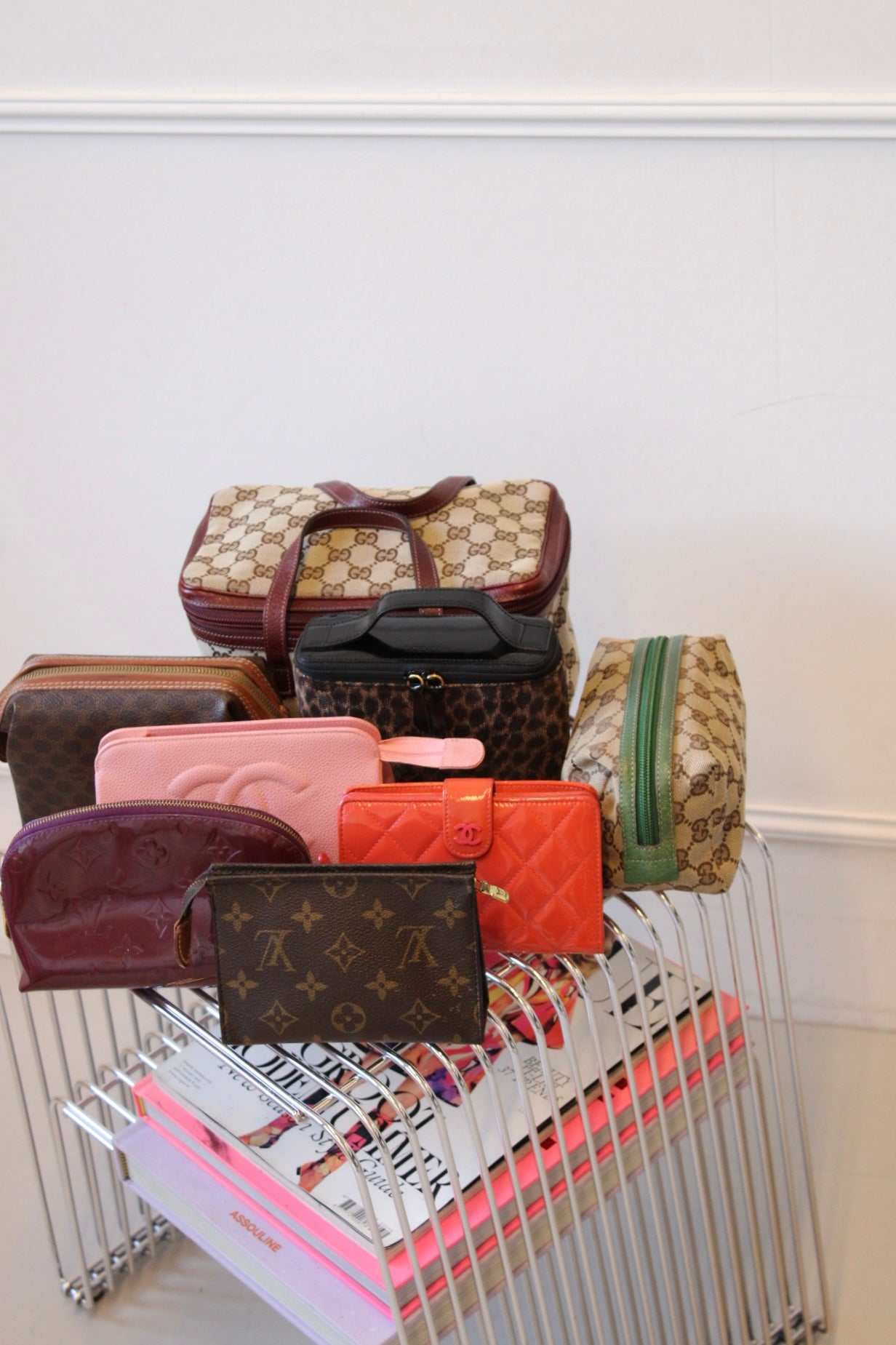 Gucci GG Canvas Vanity Pouch