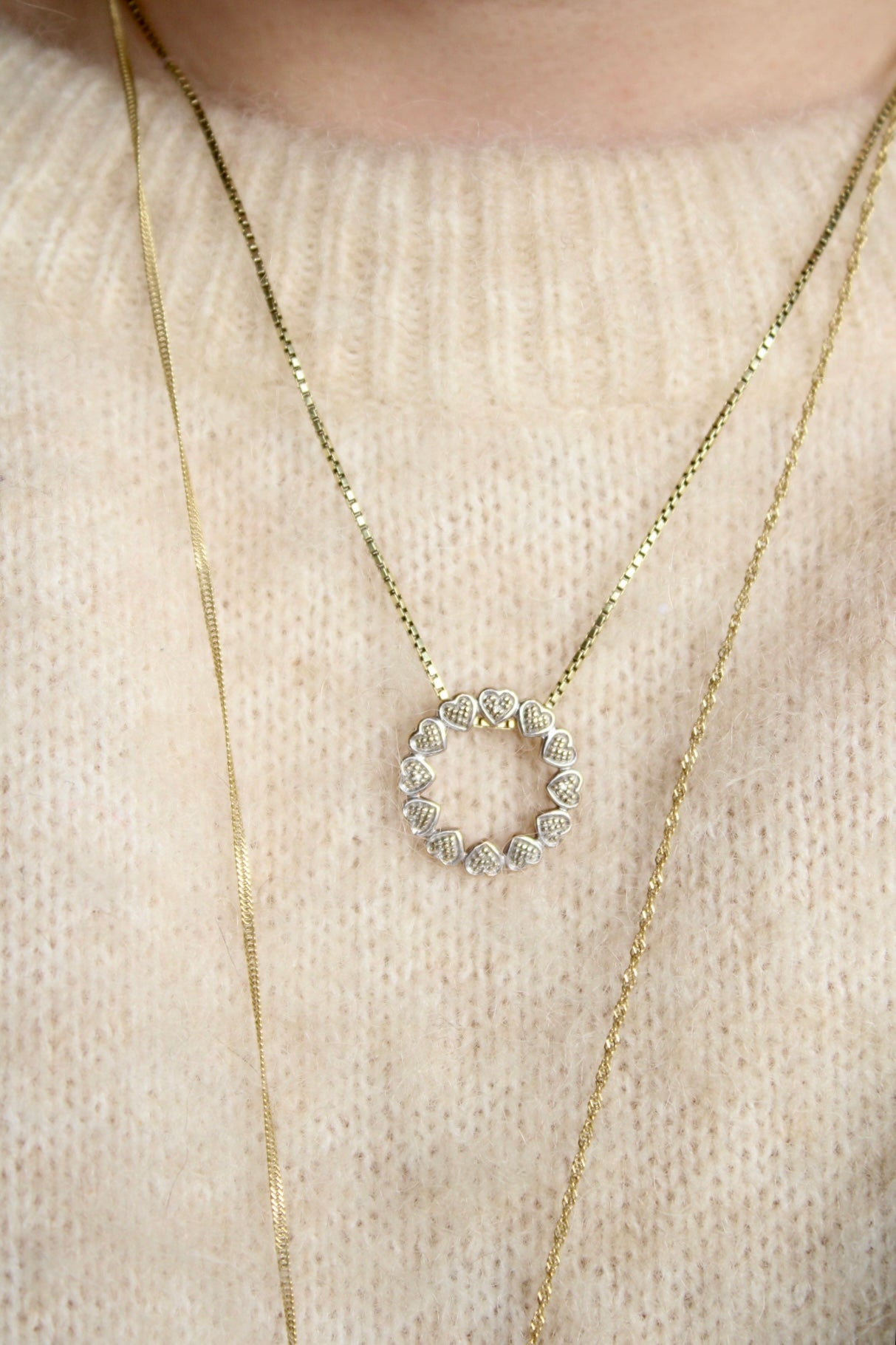 Diamond Heart Pendant