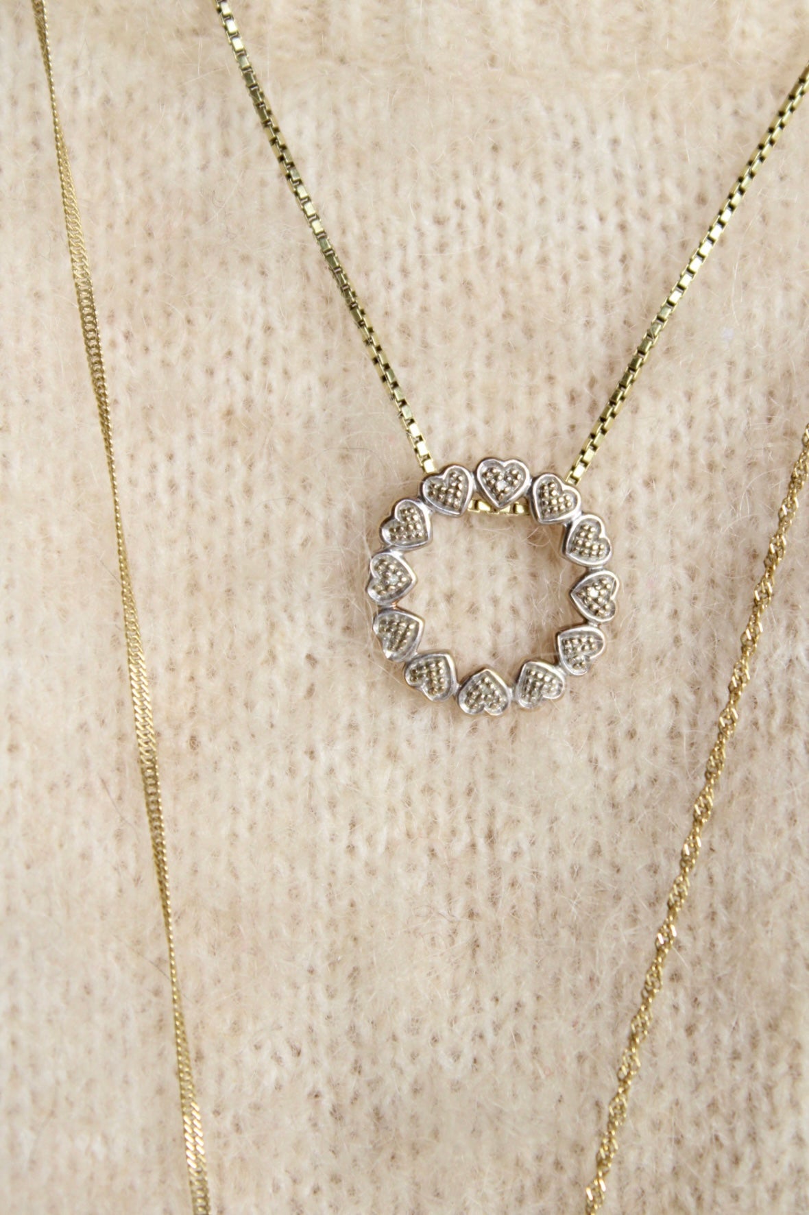 Diamond Heart Pendant