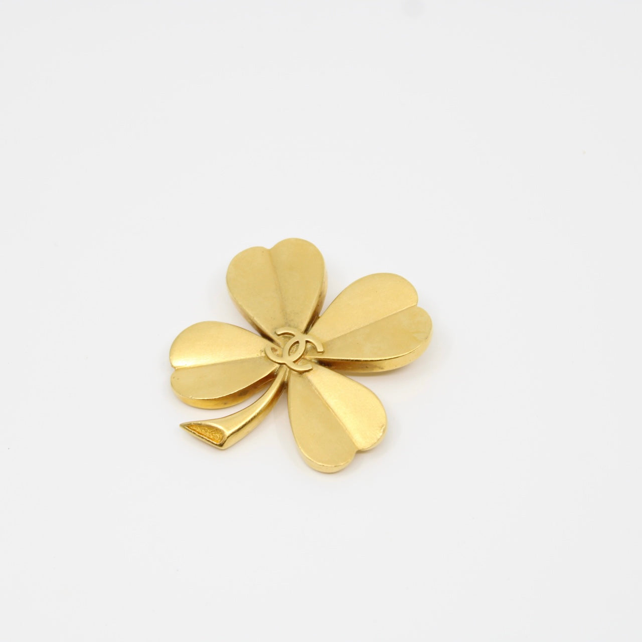 Chanel Lucky Clover Brooch