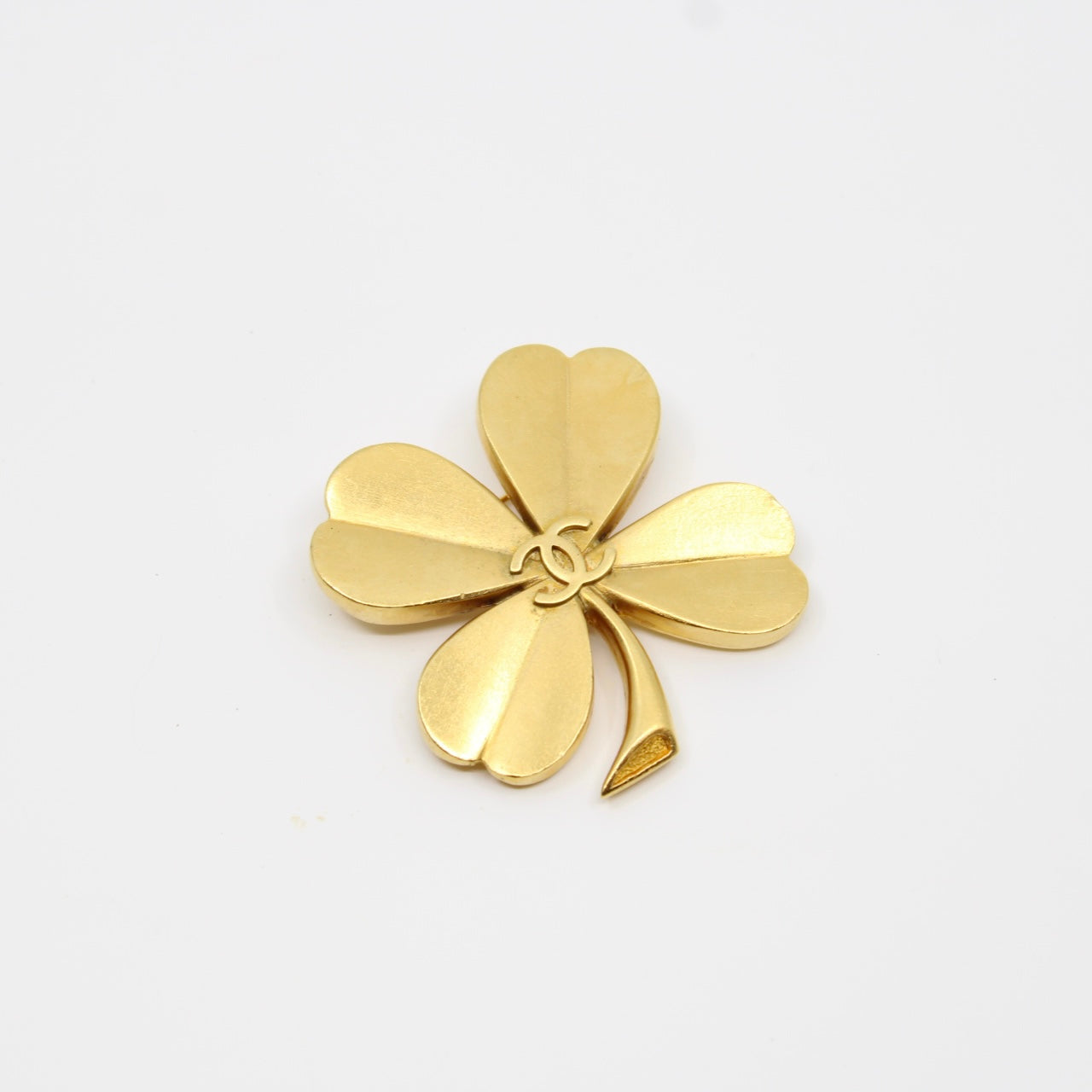 Chanel Lucky Clover Brooch