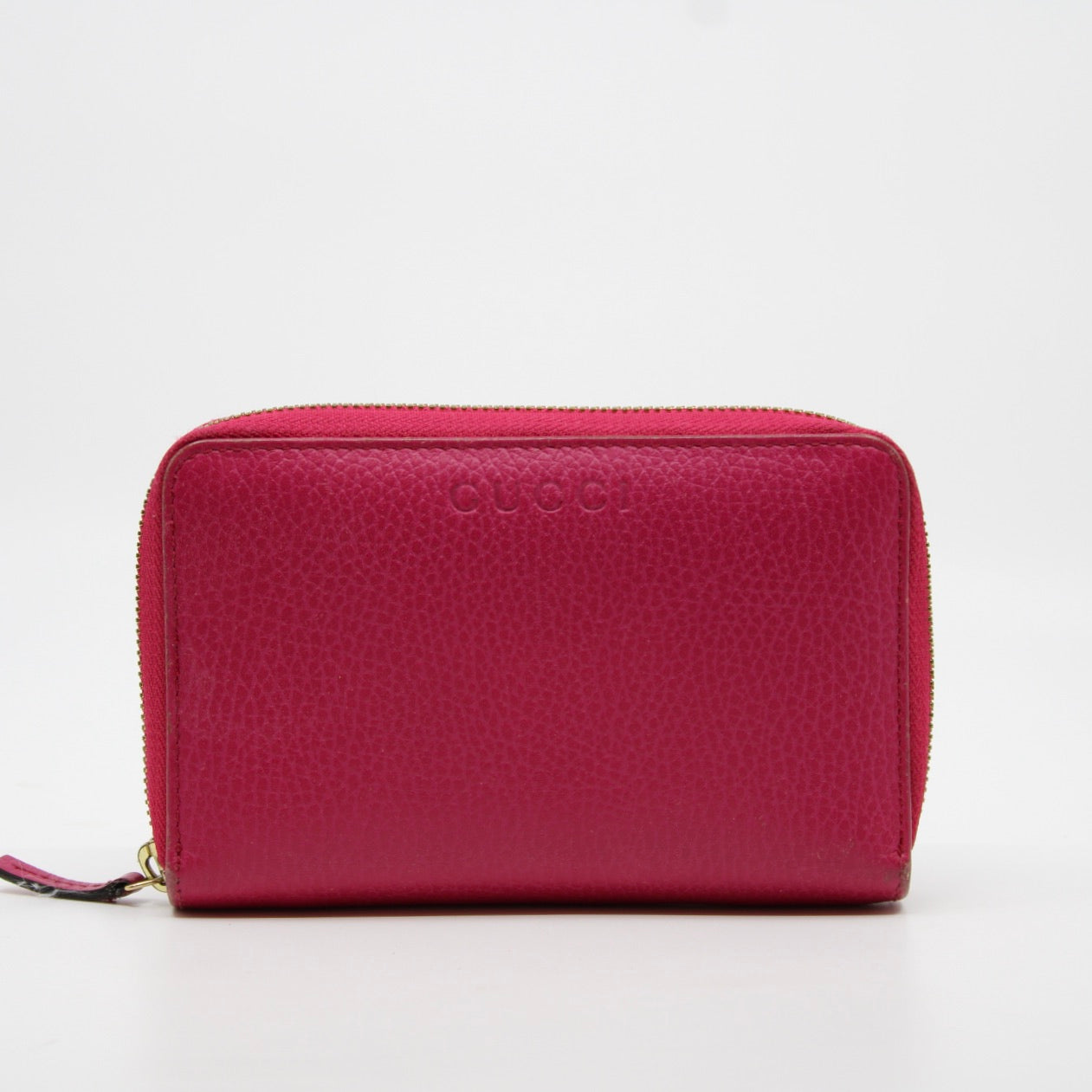 Gucci Leather Zippy Wallet