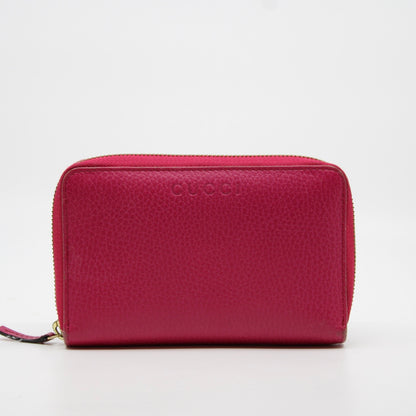 Gucci Leather Zippy Wallet