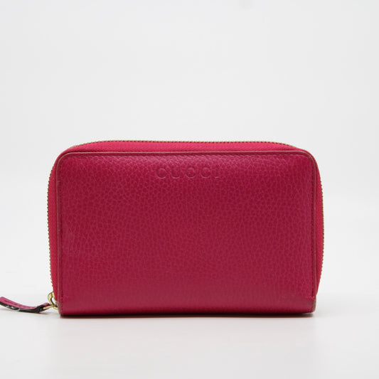 Gucci Leather Zippy Wallet