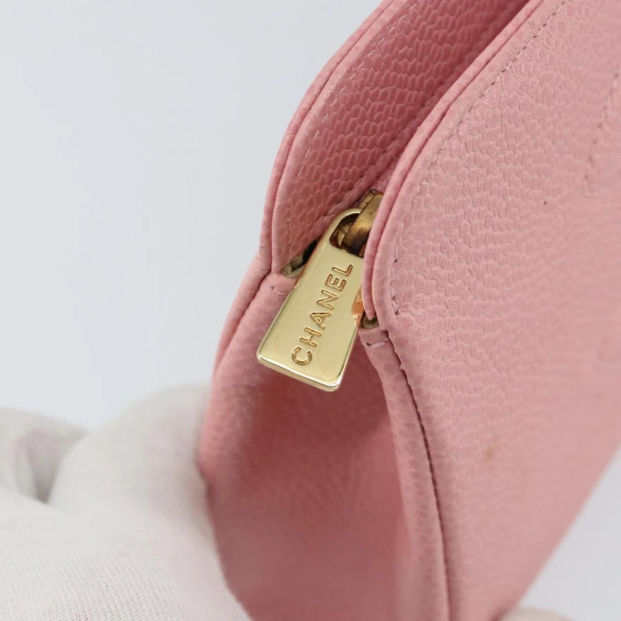 Chanel COCO Mark Caviar Pouch