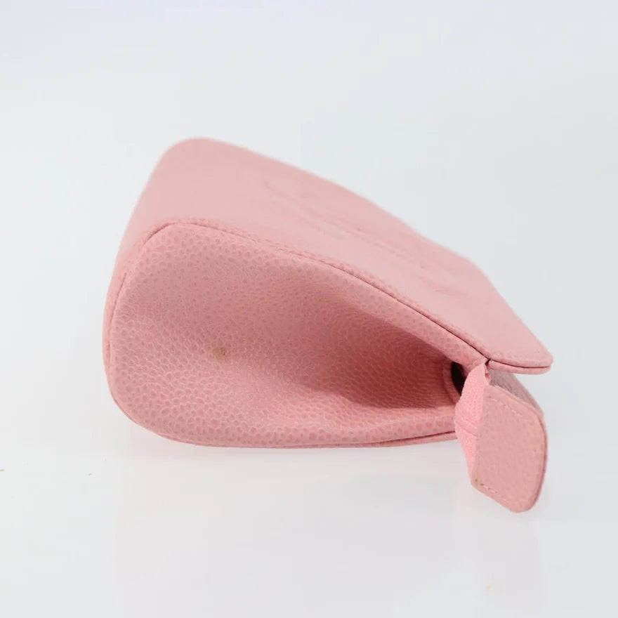 Chanel COCO Mark Caviar Pouch