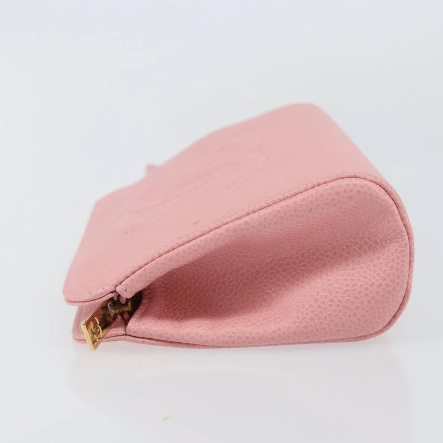 Chanel COCO Mark Caviar Pouch