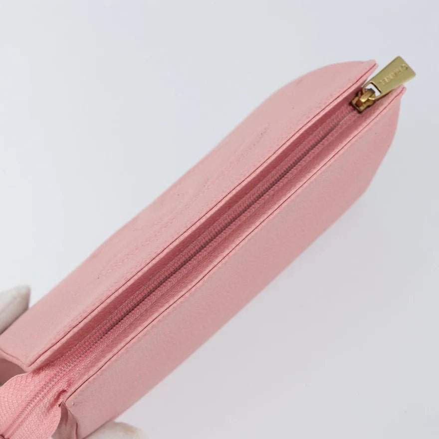 Chanel COCO Mark Caviar Pouch