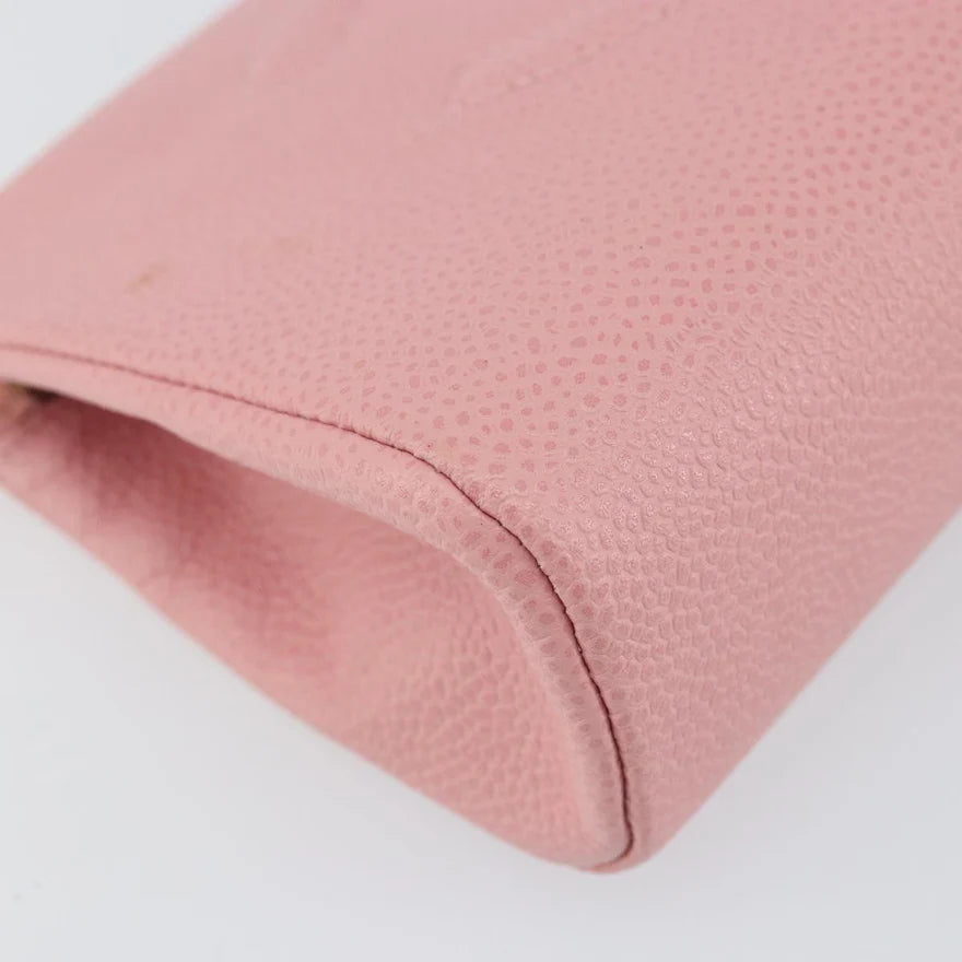 Chanel COCO Mark Caviar Pouch