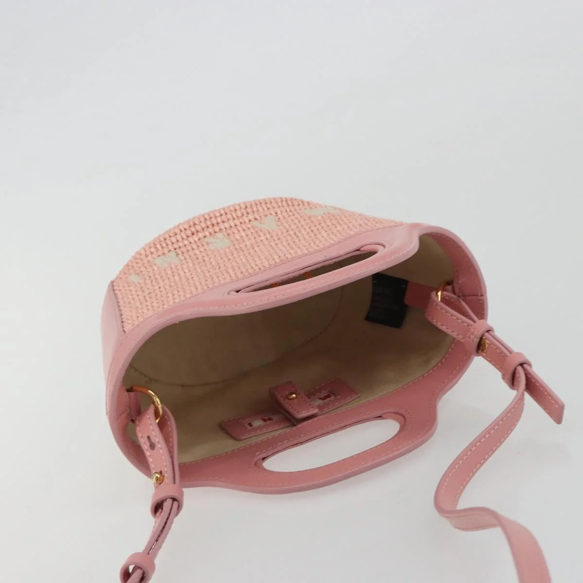 Marni Tropicalia Micro Raffia Shoulder Bag