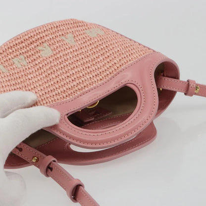 Marni Tropicalia Micro Raffia Shoulder Bag