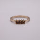 Citrine Trilogy Ring