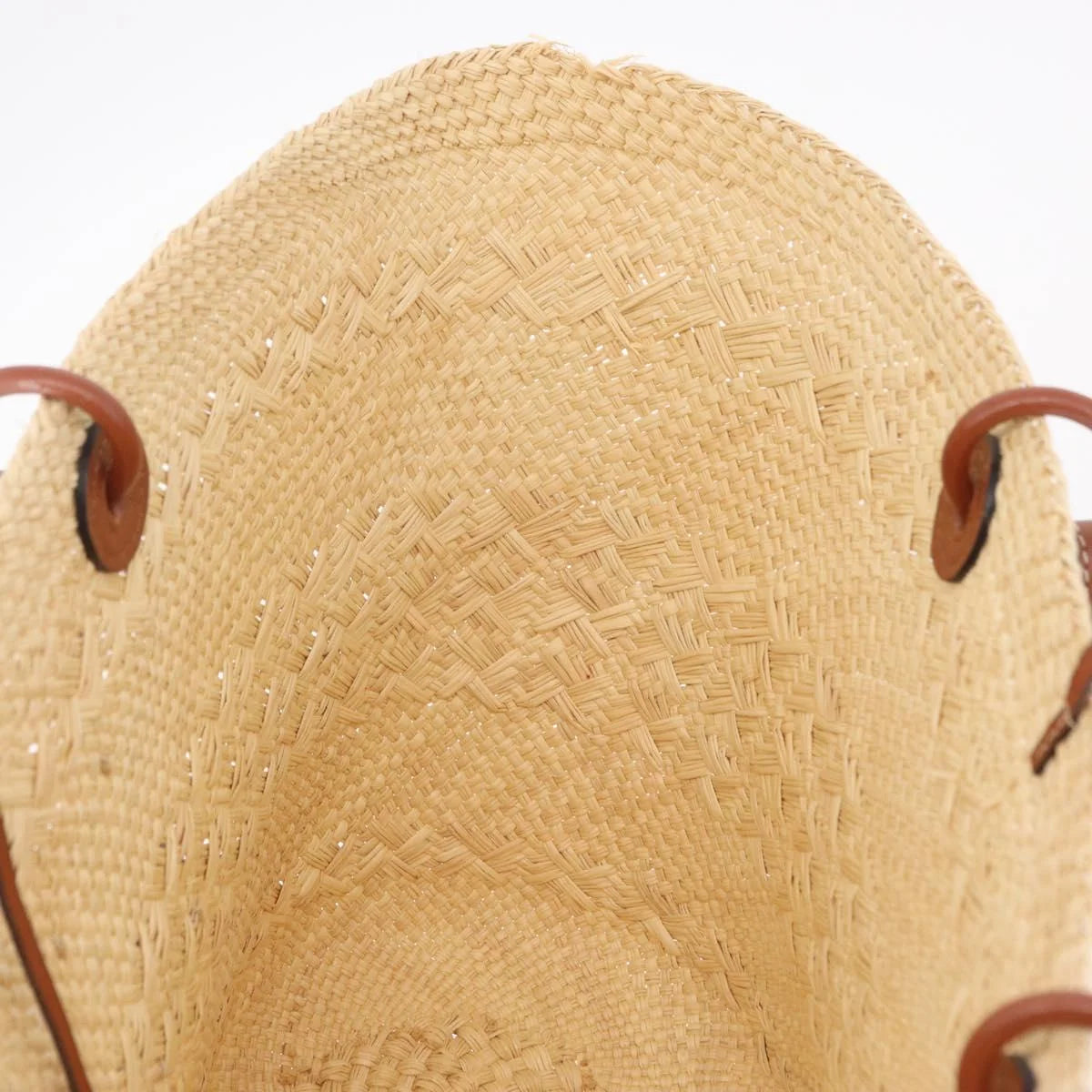 Loewe Anagram Raffia Tote Bag