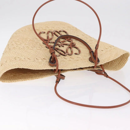 Loewe Anagram Raffia Tote Bag