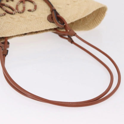 Loewe Anagram Raffia Tote Bag